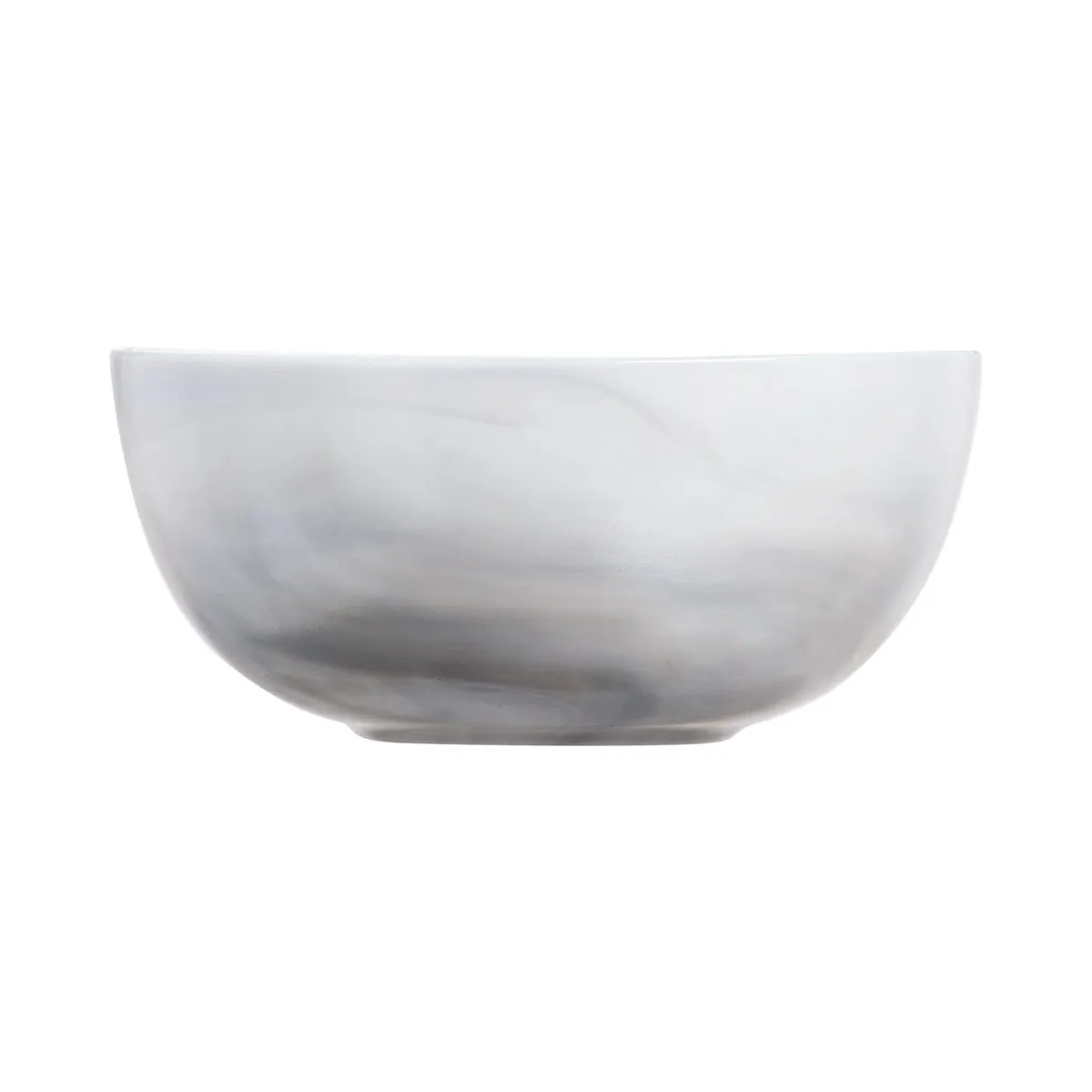 6 coupelles grises effet marbré aléatoire 12 cm Diwali Marble Granit - Luminarc Luminarc