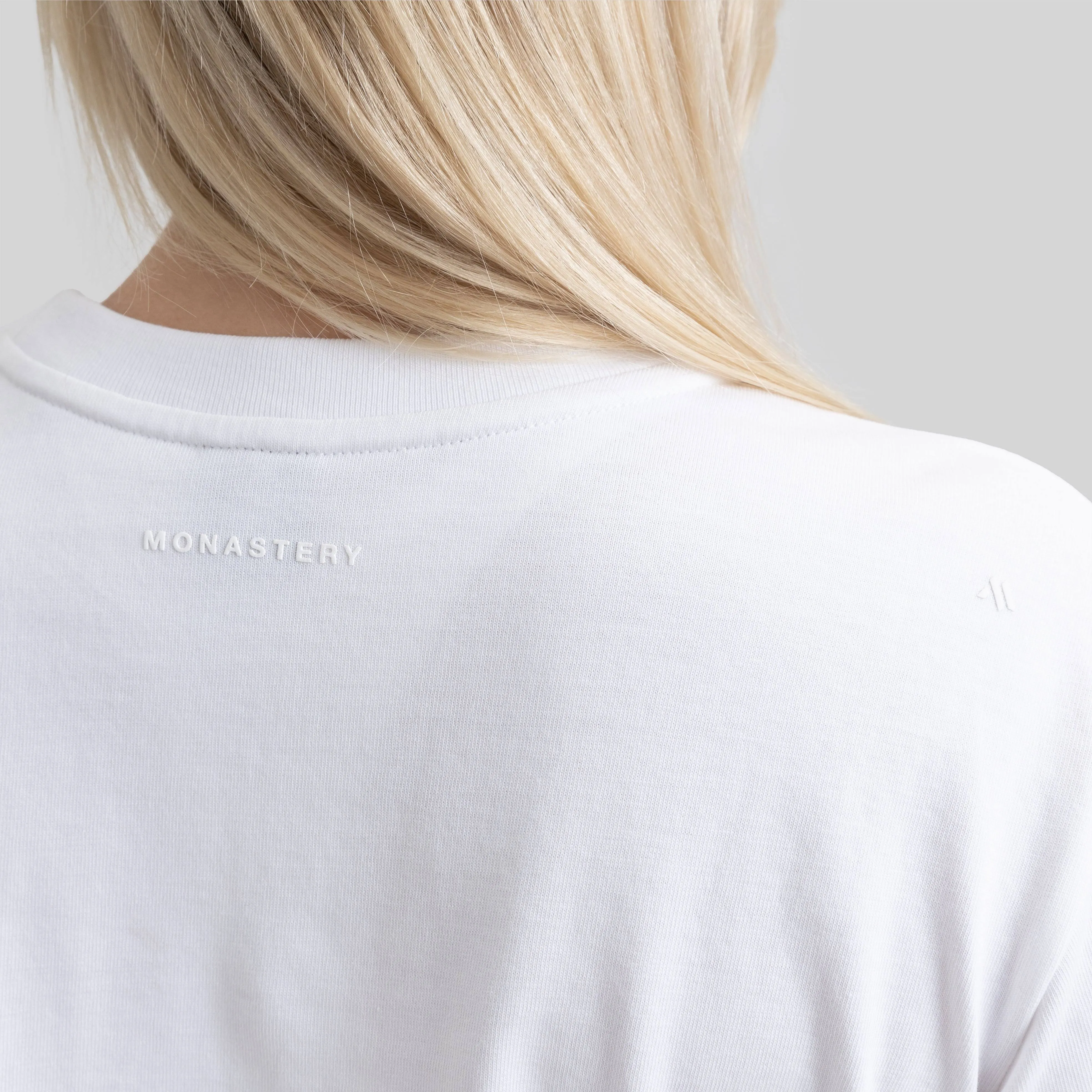 ALAIN CROP TOP WHITE