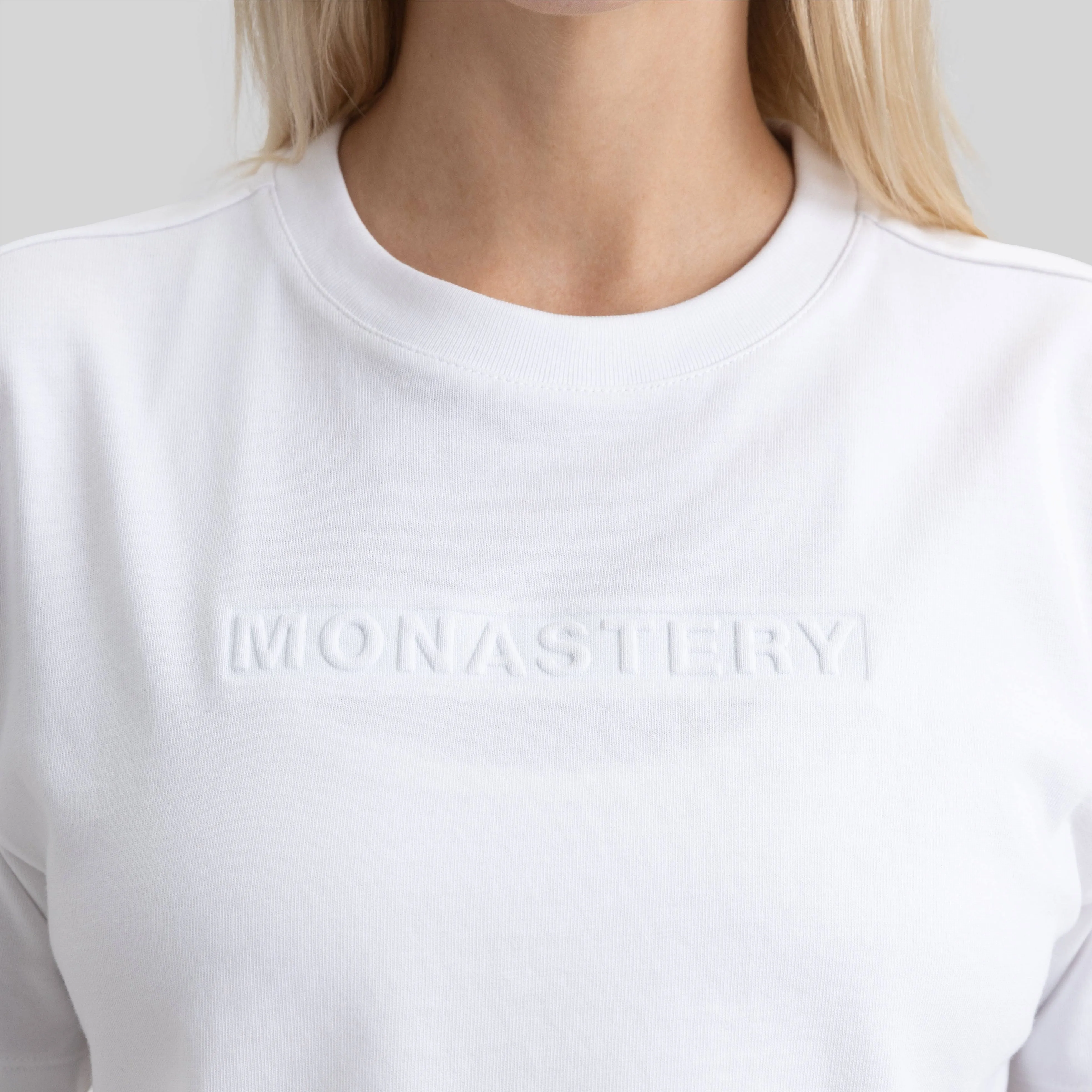 ALAIN CROP TOP WHITE