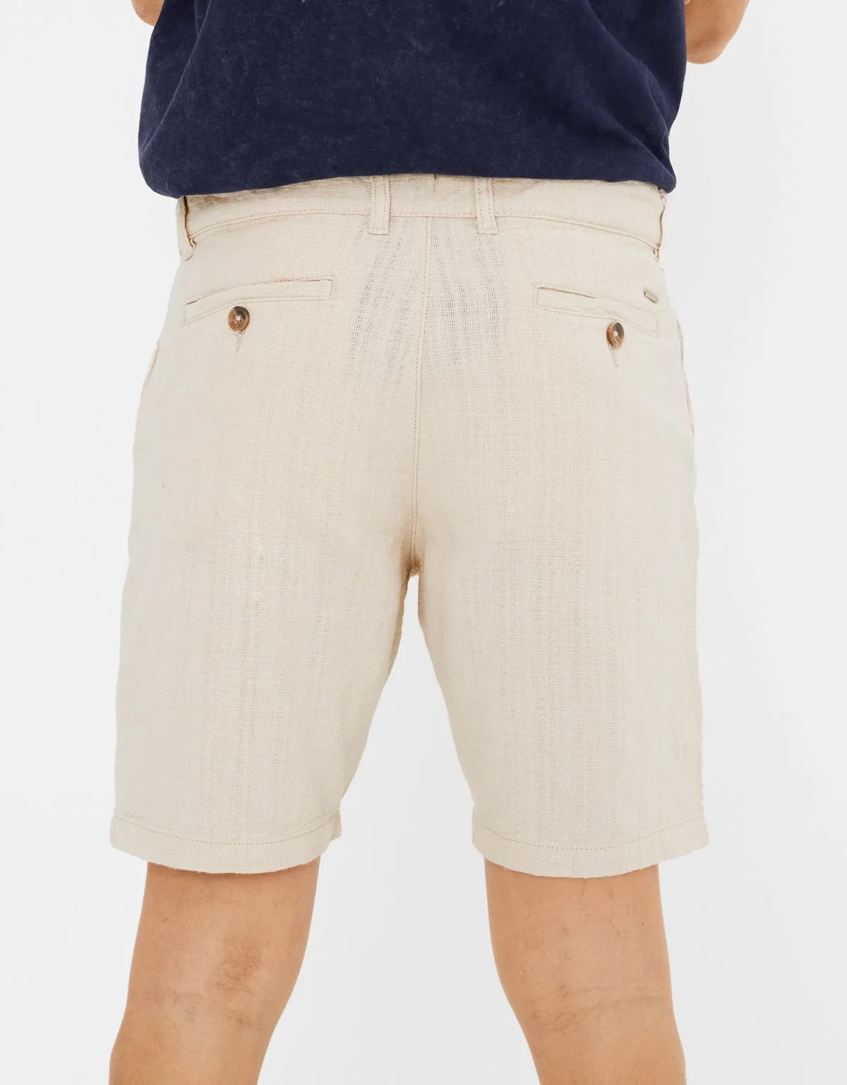 Bermuda Algodón Beige - Nafio