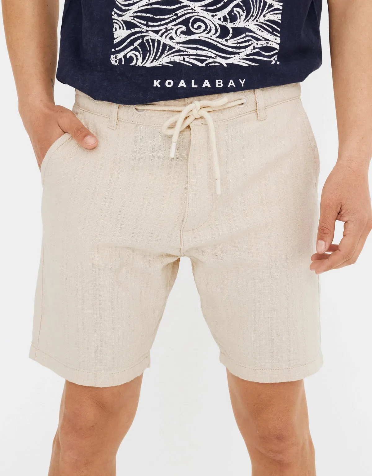 Bermuda Algodón Beige - Nafio