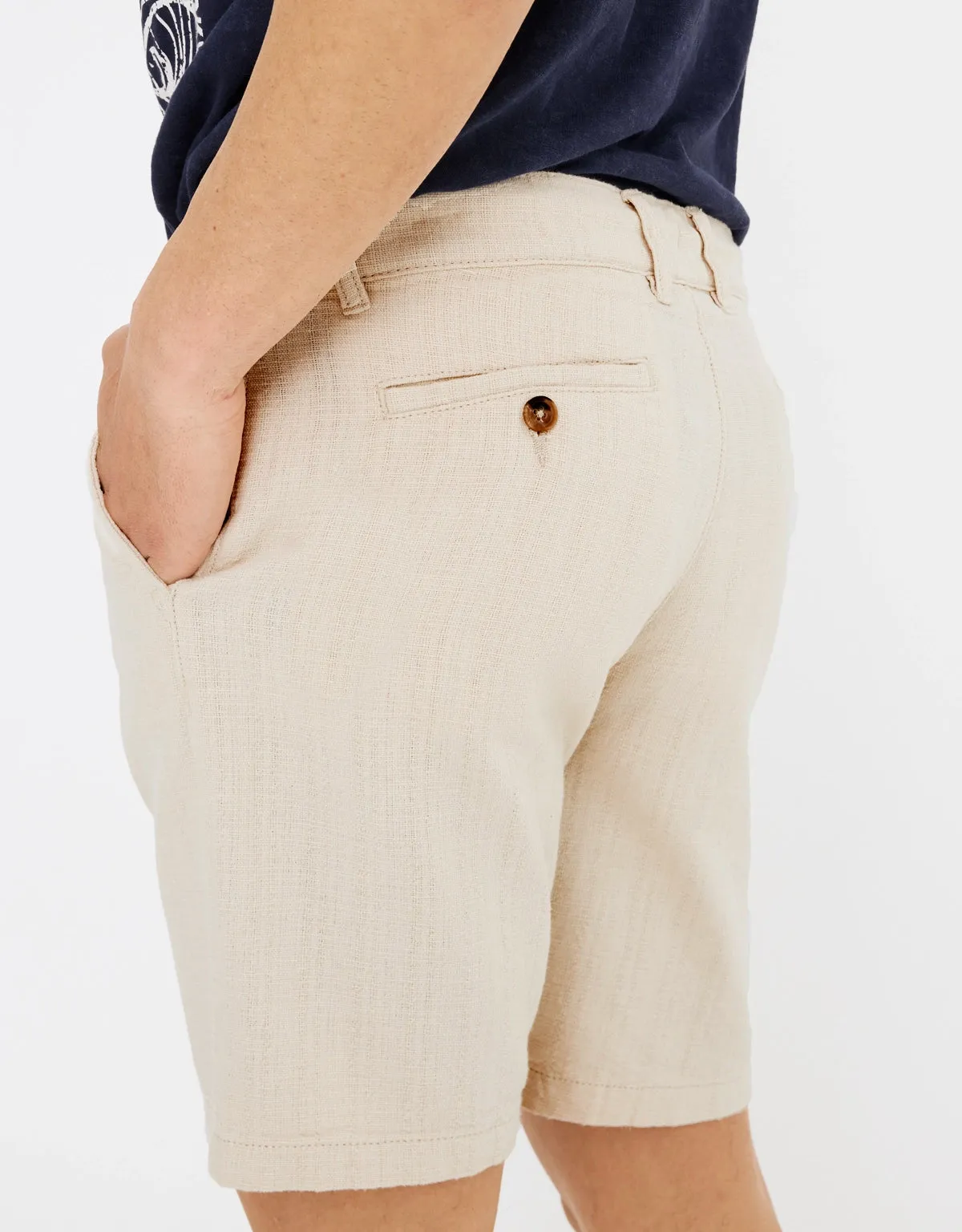 Bermuda Algodón Beige - Nafio