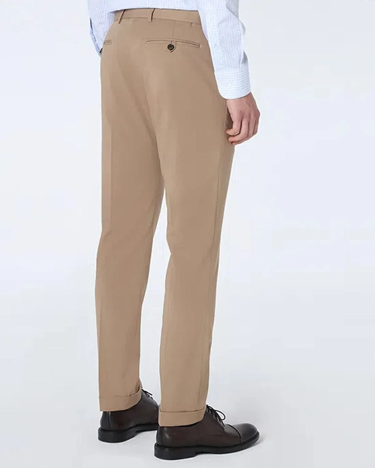Calça Alfaiataria Super Slim Pv Caqui Aramis