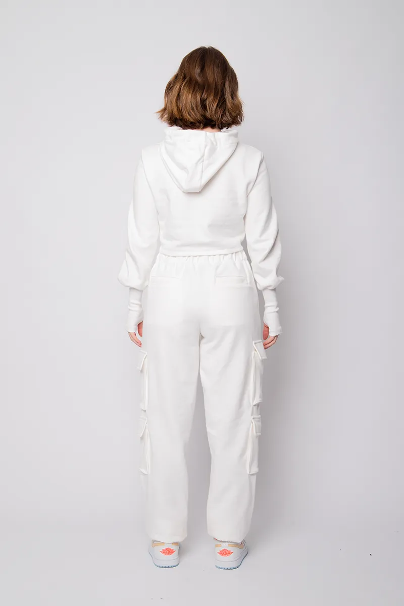 Calça de moletom Dengo - Off White