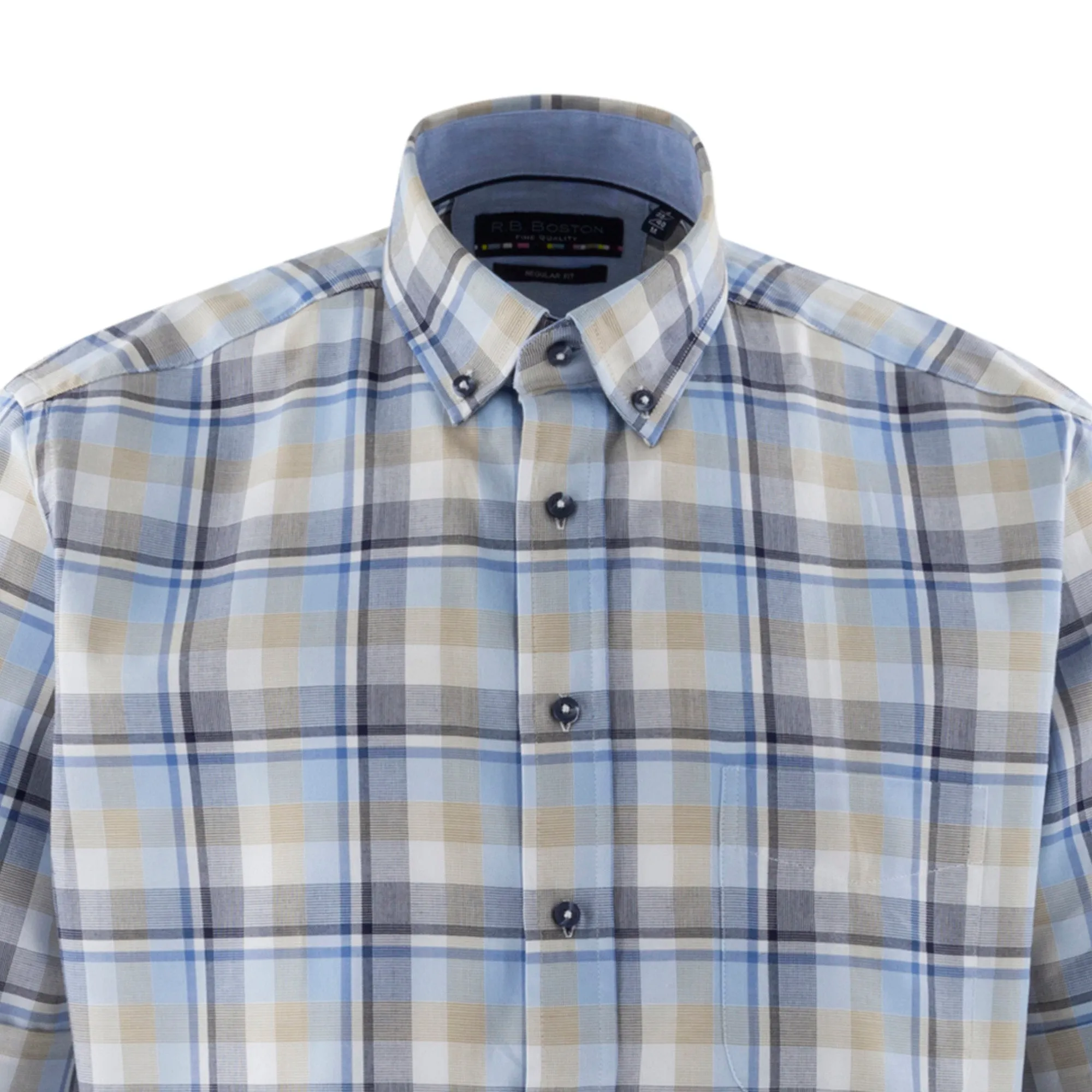 Camisa estampada regular fit 416672
