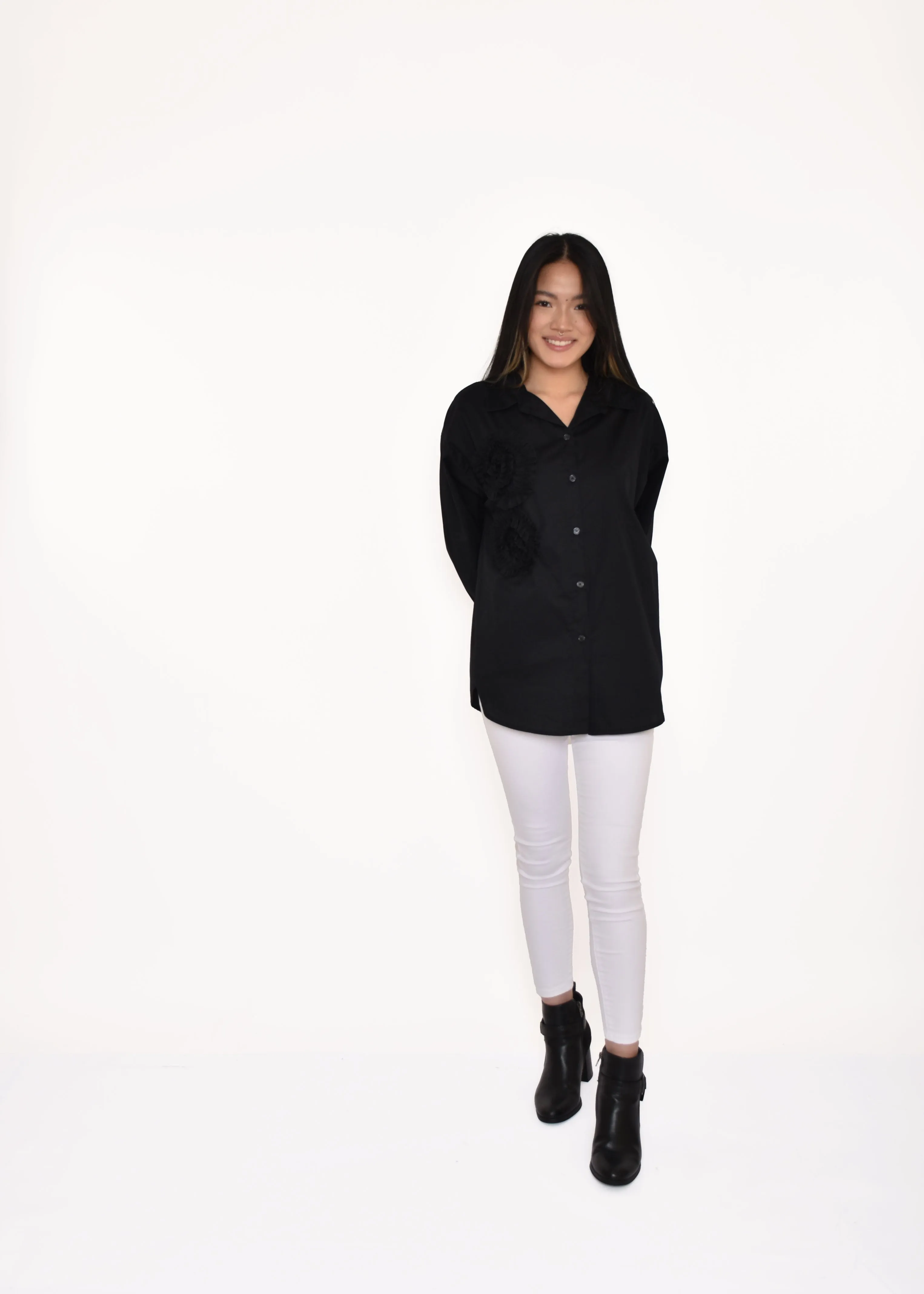 CAMISA ROSETÓN