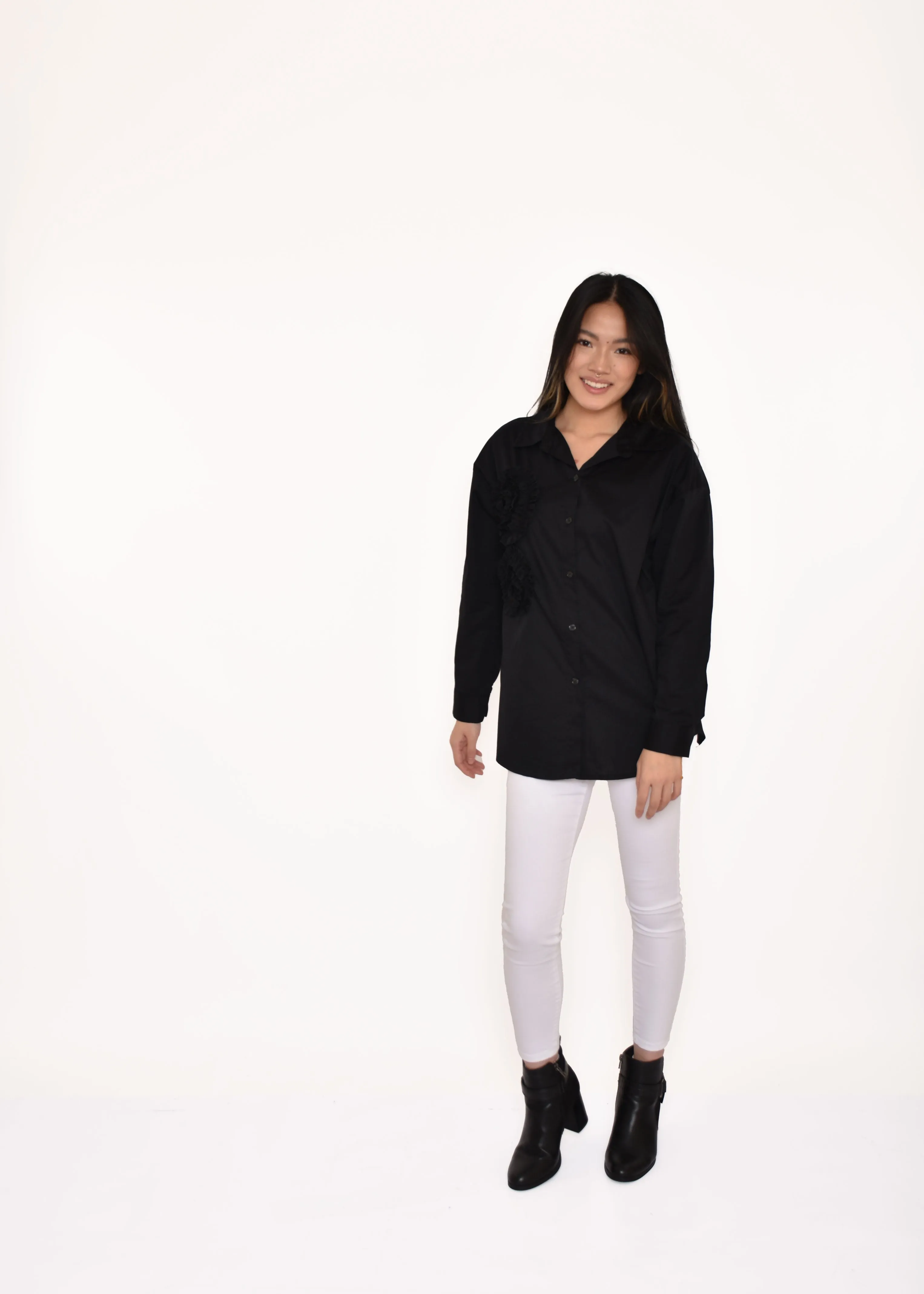 CAMISA ROSETÓN