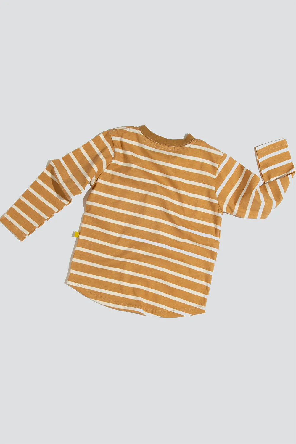 Camiseta Infantil Manga Longa Caramelo