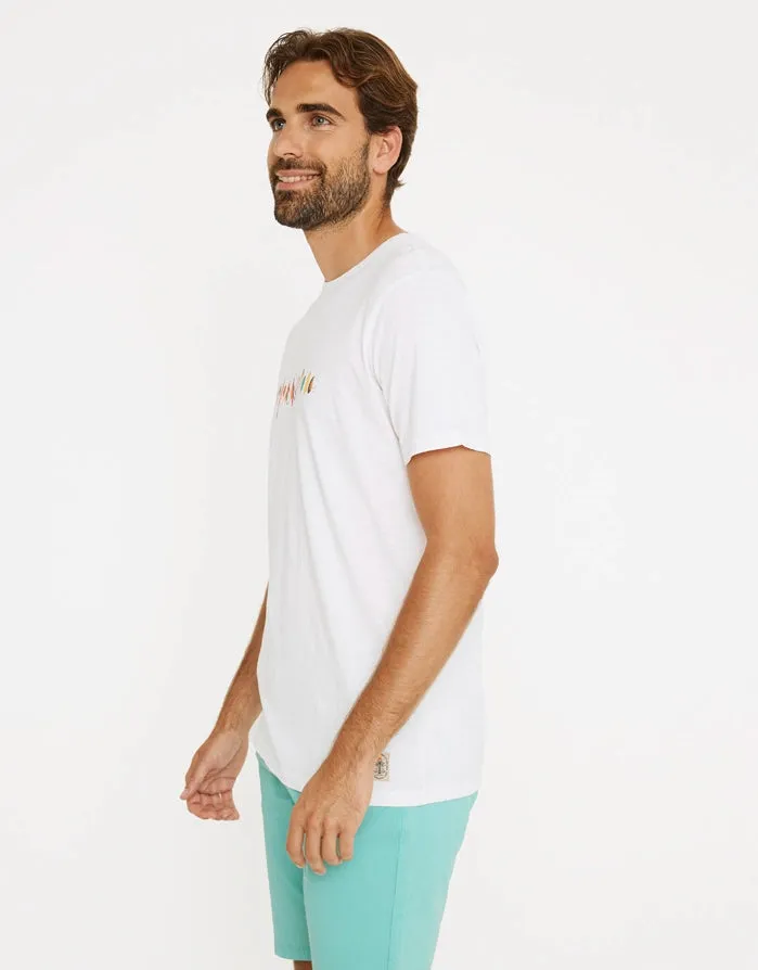 Camiseta Manga Corta Blanco - Ams