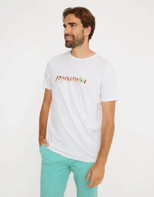 Camiseta Manga Corta Blanco - Ams