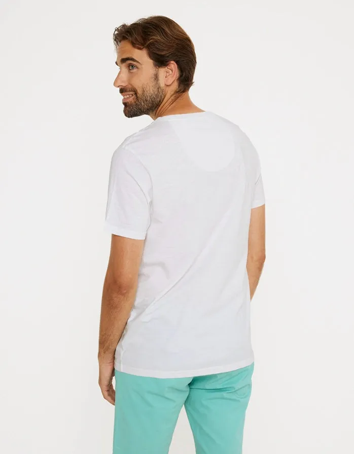 Camiseta Manga Corta Blanco - Ams