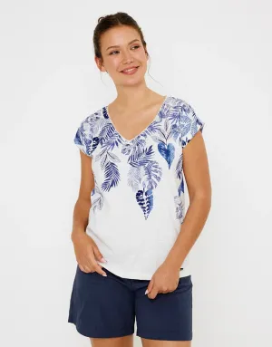 Camiseta Manga Corta Hojas - Leaf