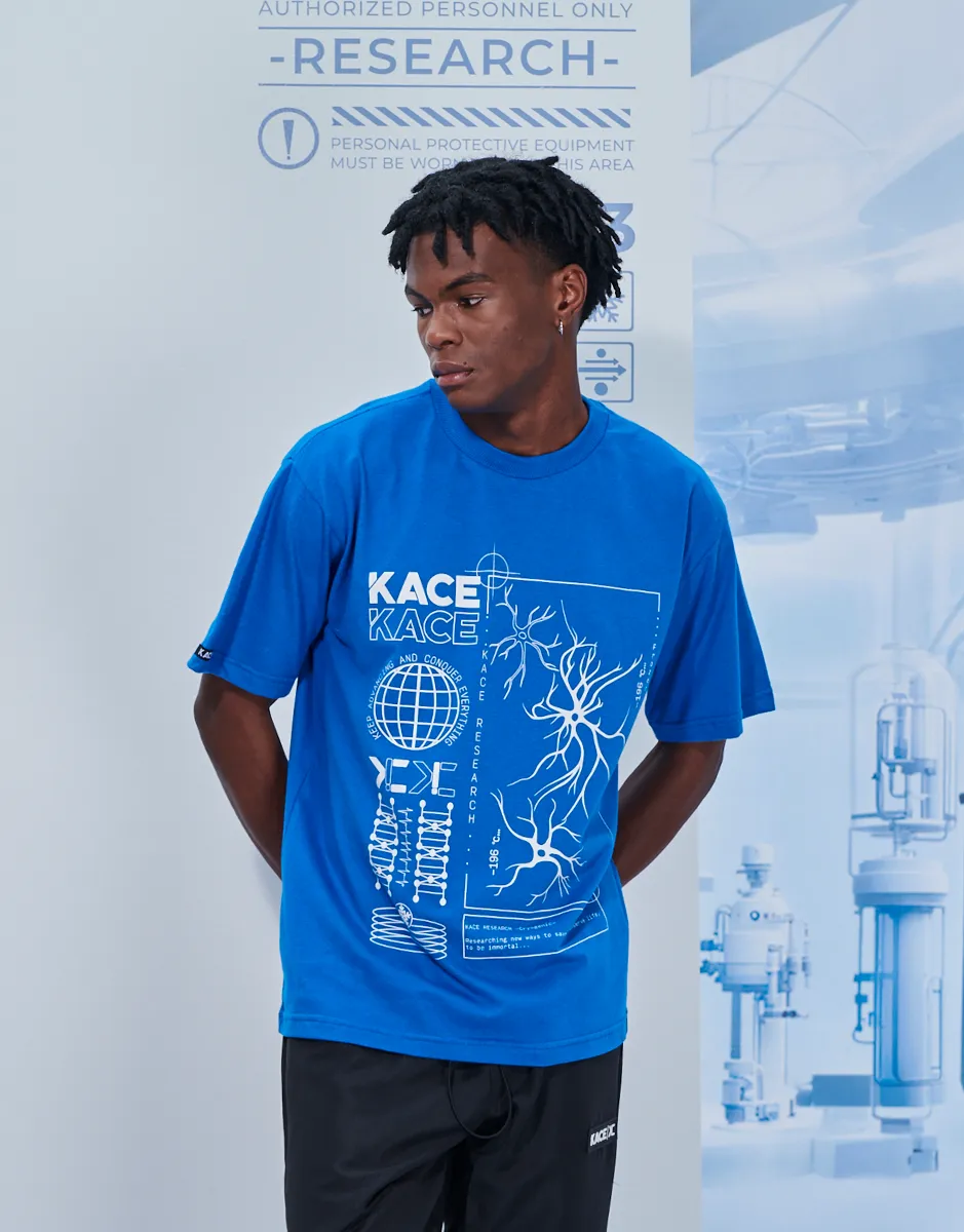 Camiseta Neurons Azul Kace