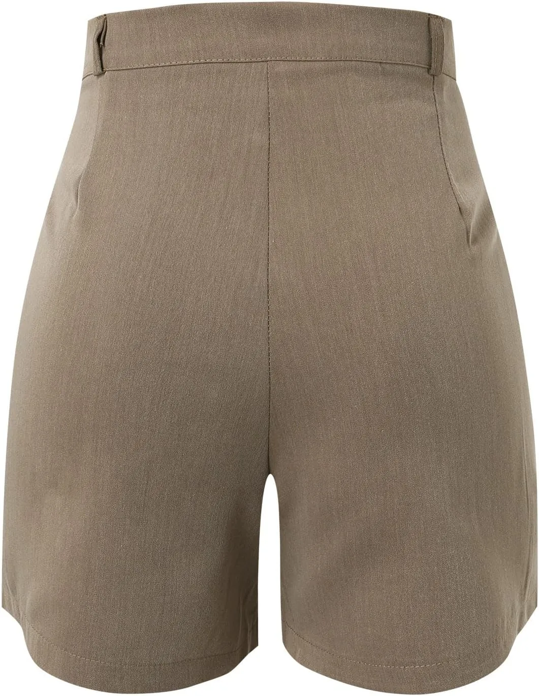 Casual Shorts for Women 2025 Summer Dressy Casual High Waist Dress Shorts Tailored Wide Leg Work Short with Pockets
