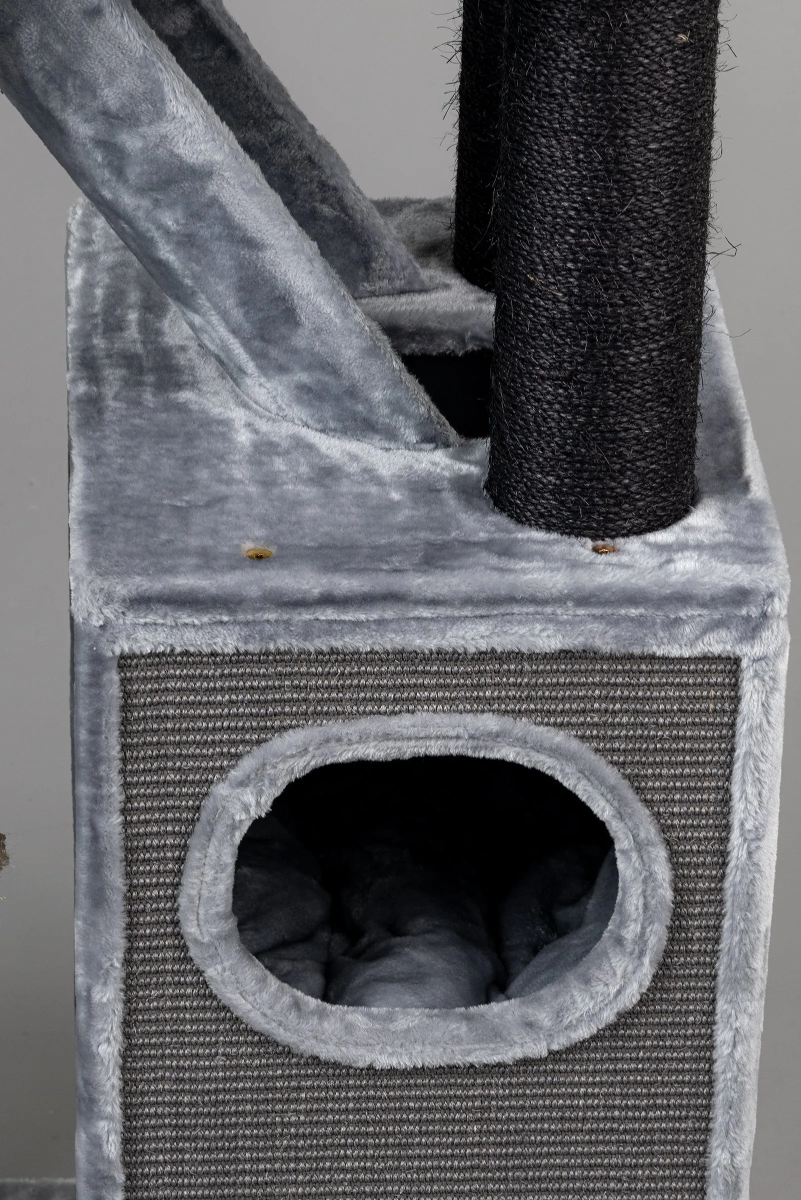 Cat Penthouse Plus Blackline Gris Claro