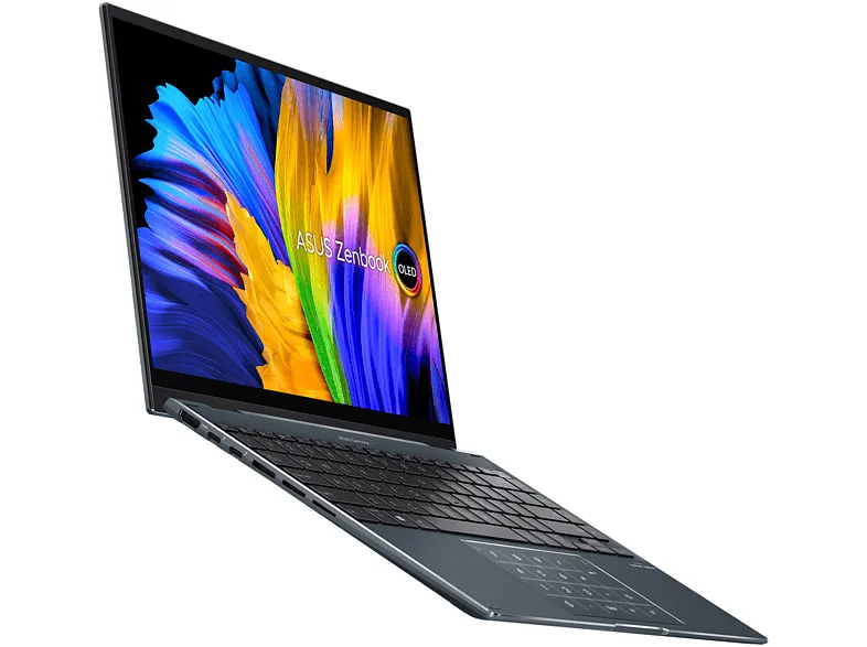 Convertible 2 en 1 - ASUS  ZenBook 14 Flip OLED UP5401ZA-KN006W, 14" WQXGA , Intel® Core™ i7-12700H, 16GB RAM, 1 TB SSD, Iris® Xe Graphics, W11H