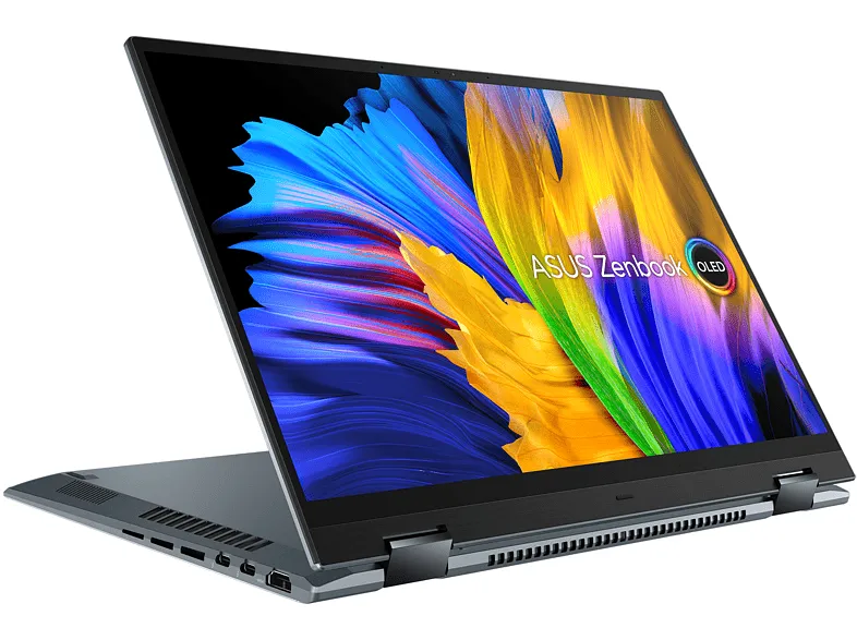 Convertible 2 en 1 - ASUS  ZenBook 14 Flip OLED UP5401ZA-KN006W, 14" WQXGA , Intel® Core™ i7-12700H, 16GB RAM, 1 TB SSD, Iris® Xe Graphics, W11H