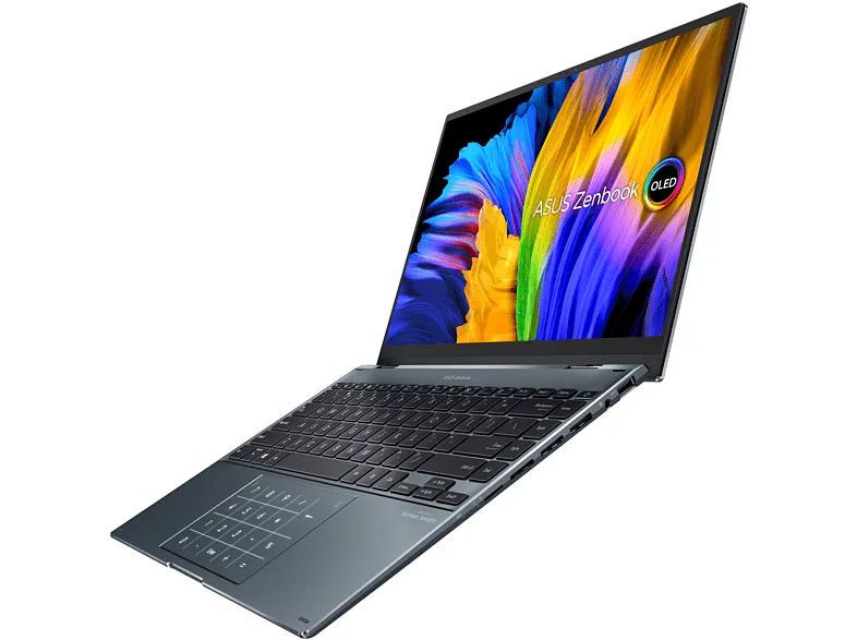 Convertible 2 en 1 - ASUS  ZenBook 14 Flip OLED UP5401ZA-KN006W, 14" WQXGA , Intel® Core™ i7-12700H, 16GB RAM, 1 TB SSD, Iris® Xe Graphics, W11H