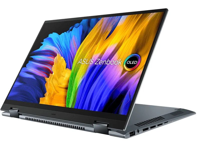 Convertible 2 en 1 - ASUS  ZenBook 14 Flip OLED UP5401ZA-KN006W, 14" WQXGA , Intel® Core™ i7-12700H, 16GB RAM, 1 TB SSD, Iris® Xe Graphics, W11H