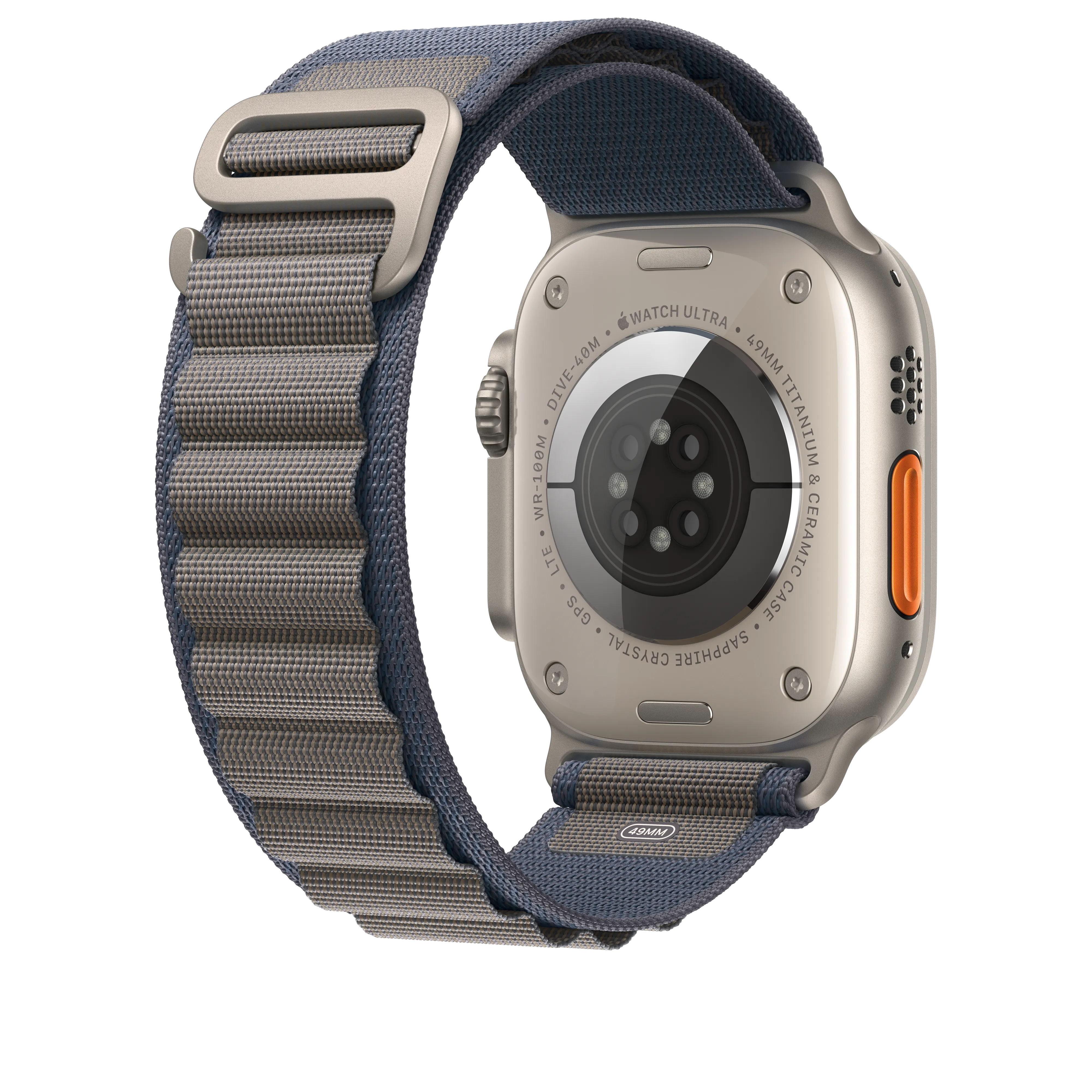 Correa Loop Alpine azul (49 mm) - Talla L