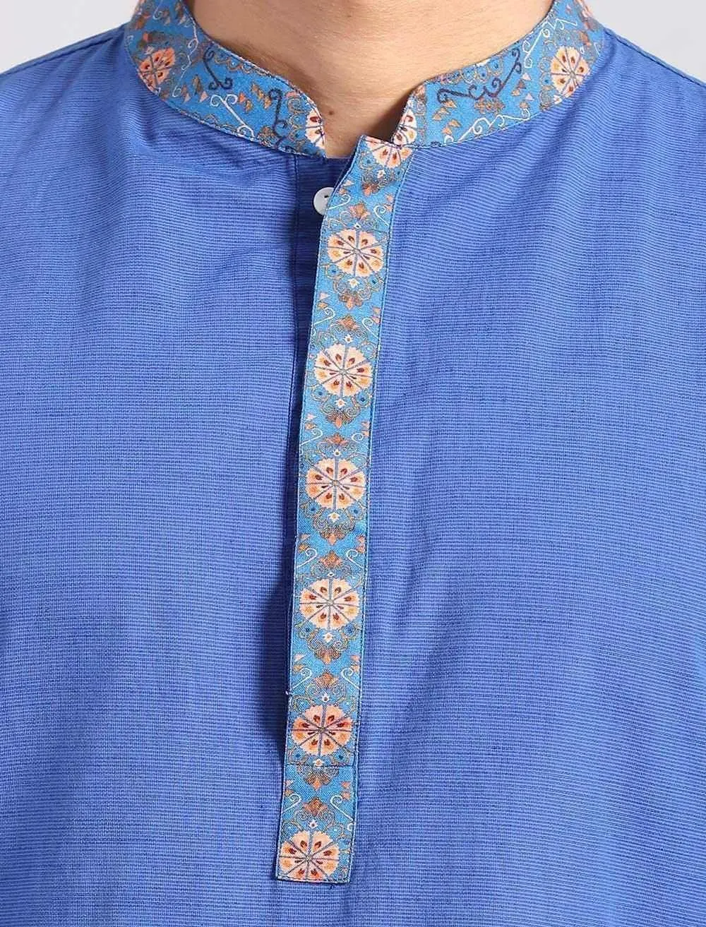 Cut & Sew Slim Fit Panjabi