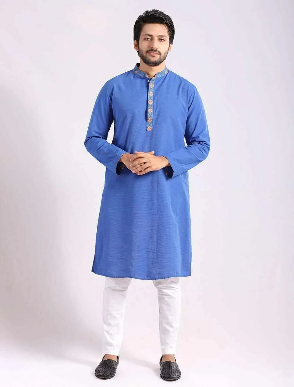 Cut & Sew Slim Fit Panjabi