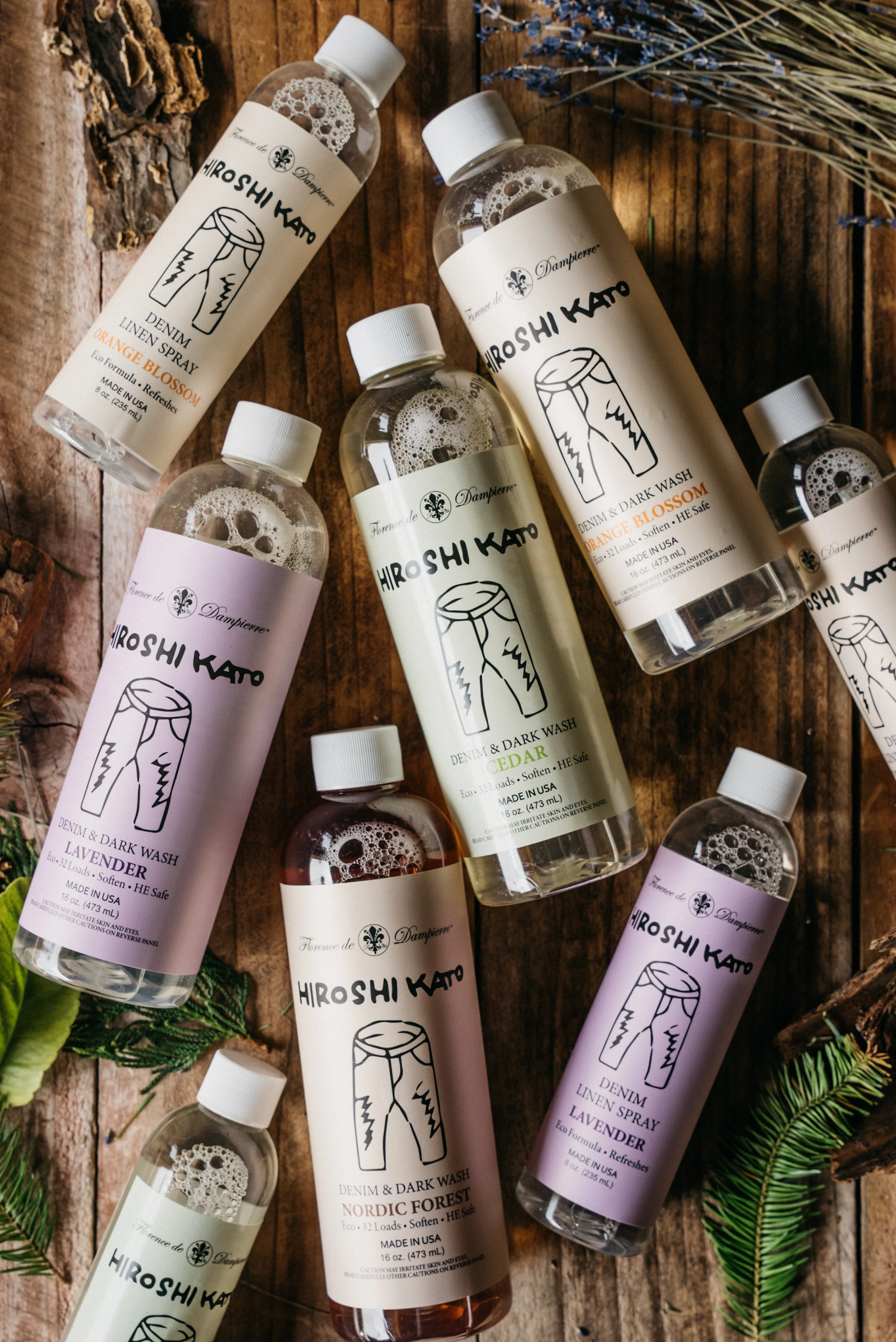 Denim Wash and Denim Linen Spray