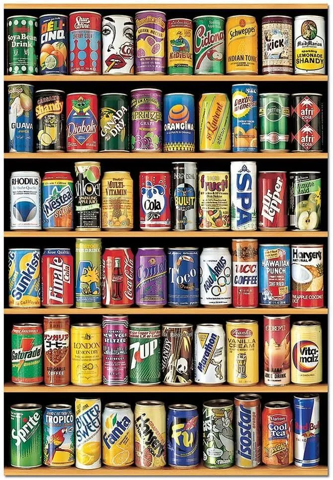 Educa Puzzle 1500 piezas Latas (14446)