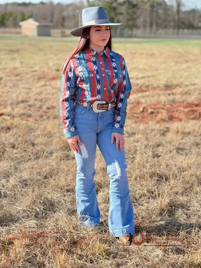 JEAN FOR WOMEN KIMES RANCH JENNIFER SUGAR FADE AZUL CLARO