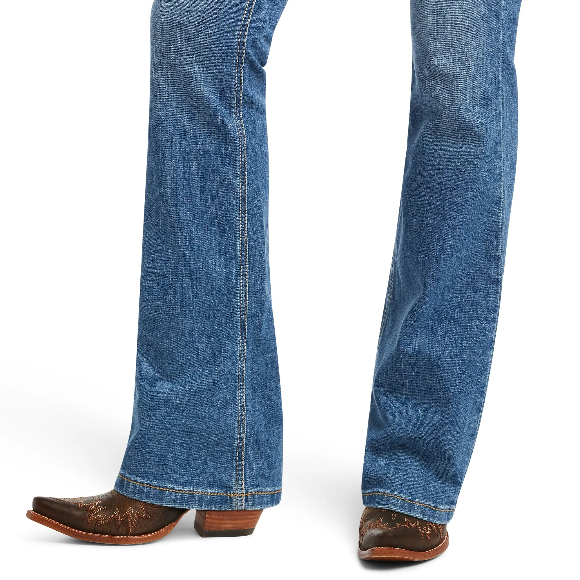 Jeans R.E.A.L. Daniela Tiro Alto Corte de Bota
