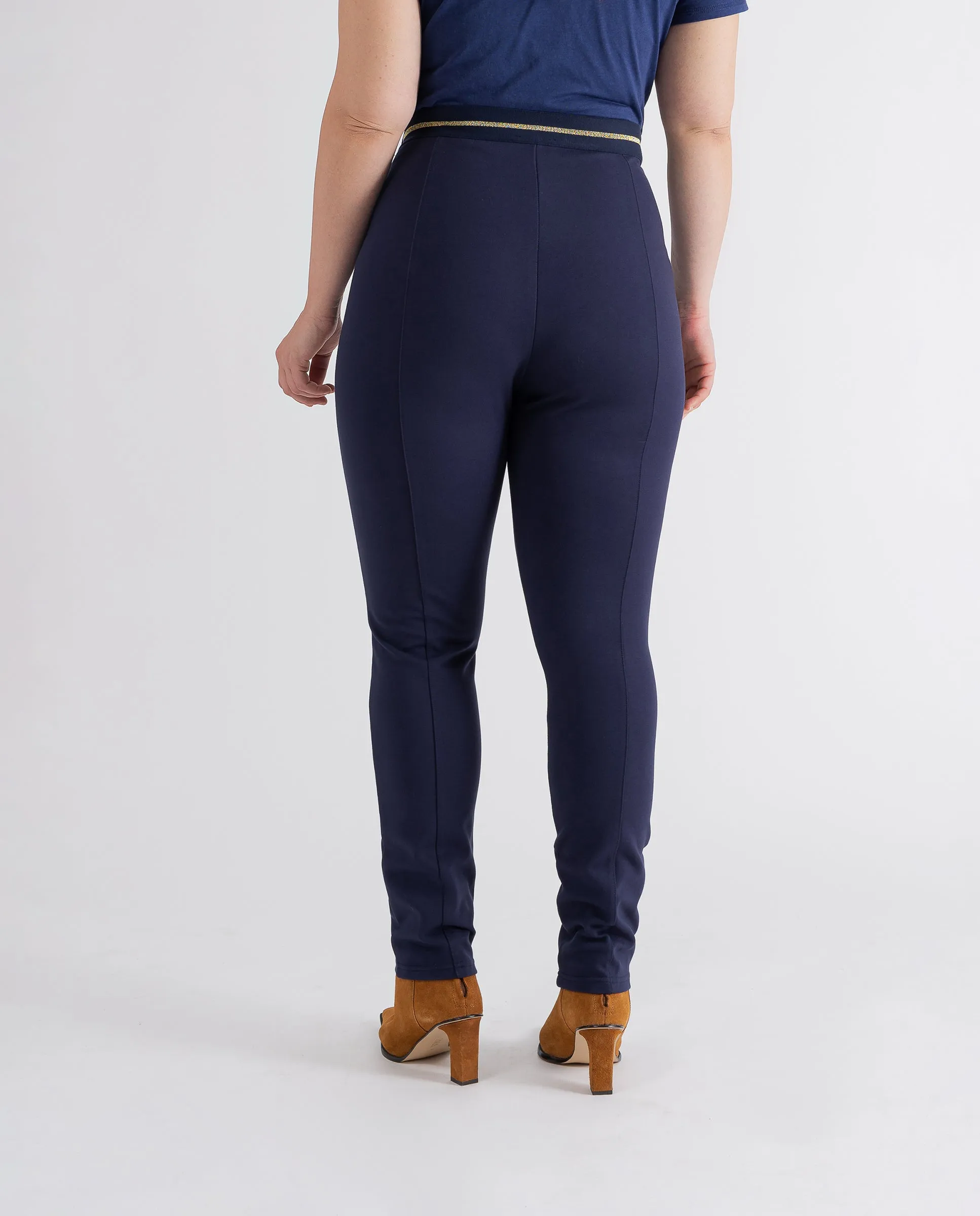 LEGGINGS CREMALLERAS BOLSILLO  AZUL OSCURO