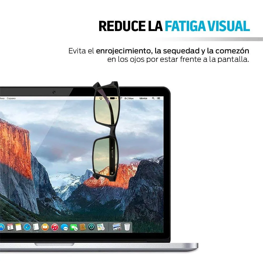 Lentes para Computadora Antirreflejantes Luz Azul
