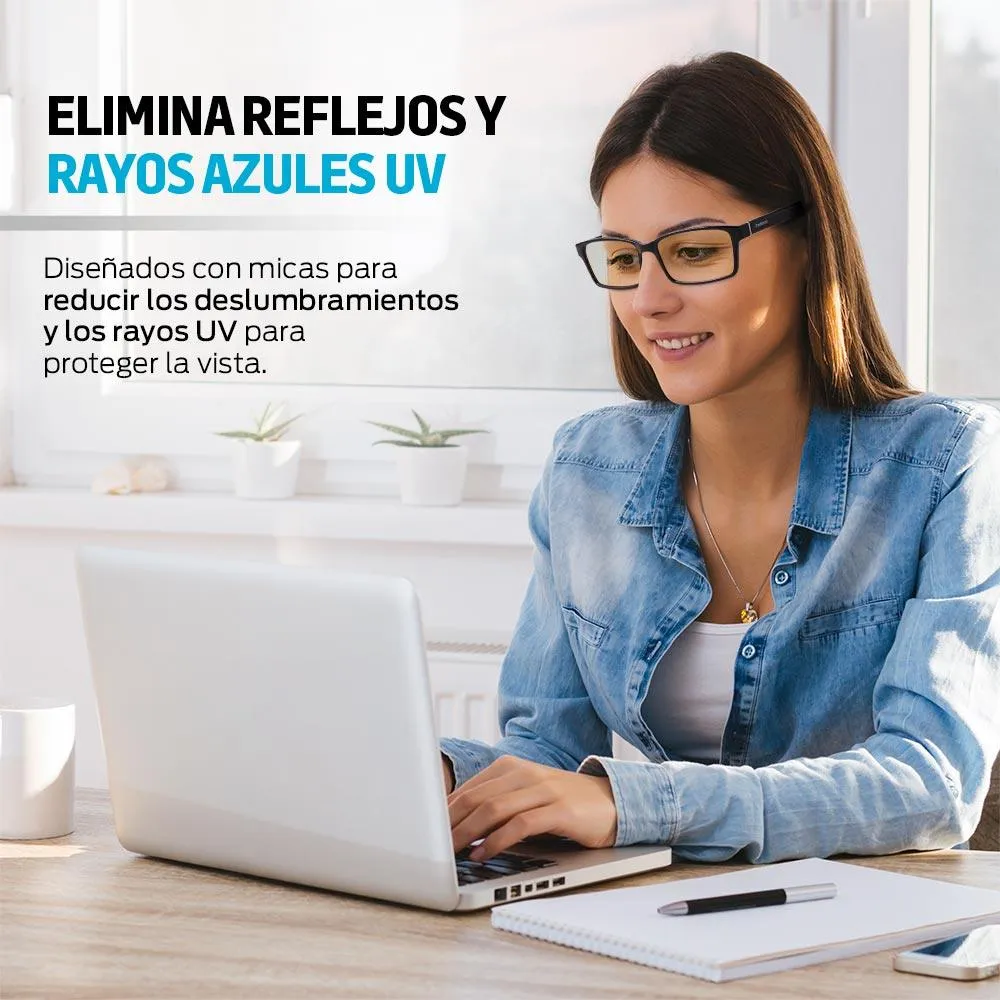 Lentes para Computadora Antirreflejantes Luz Azul