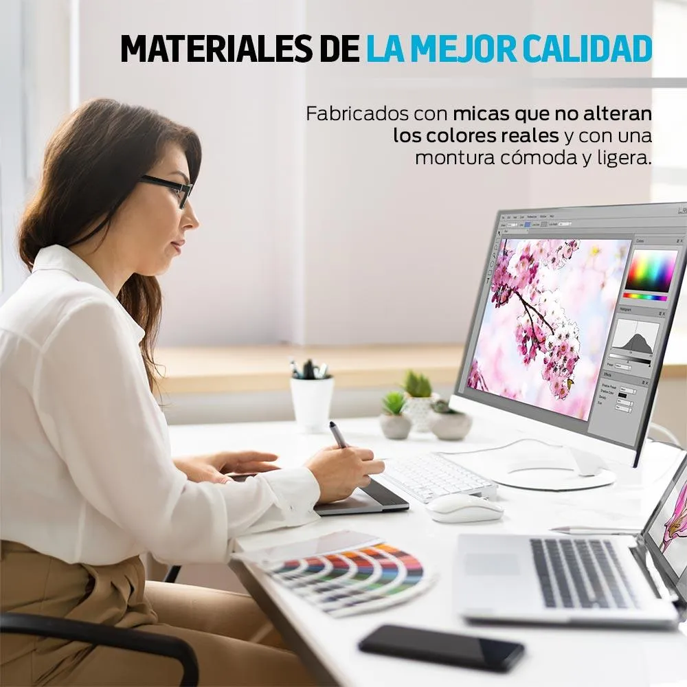 Lentes para Computadora Antirreflejantes Luz Azul