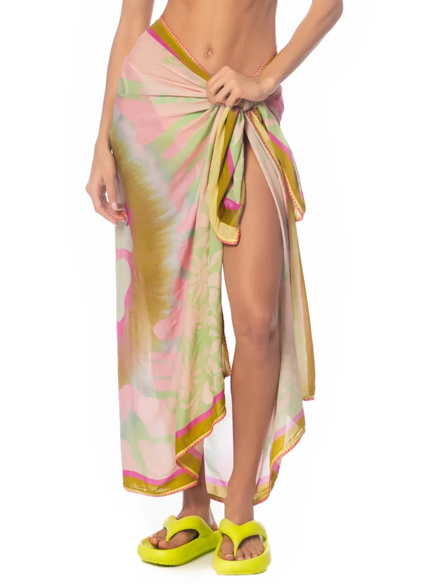 Maaji Pastel Swirl Isla Pareo