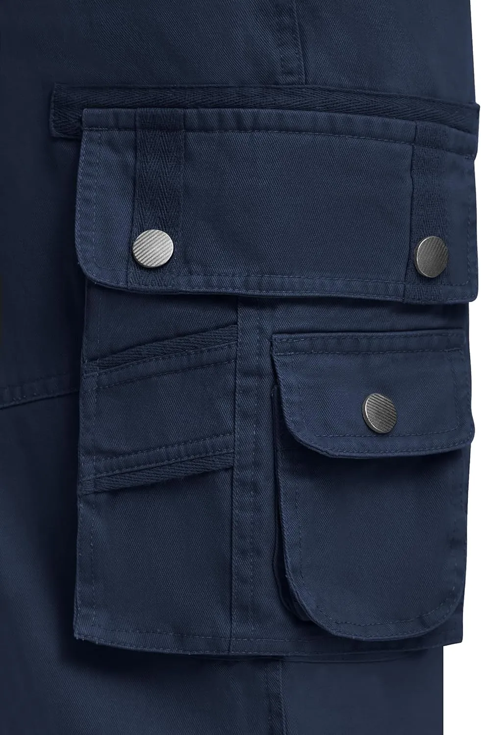 Men's Cargo Pants with 8 Pockets Ripstop Cotton Cargo Pants for Men Hiking Camping Fishing Running