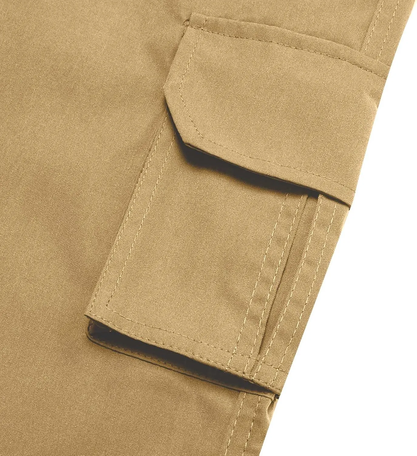 Men's Flex Ripstop Tactical Pants Water Resistant Stretch Cargo Pants Lightweight Hiking Work Trousers Multi Pockets