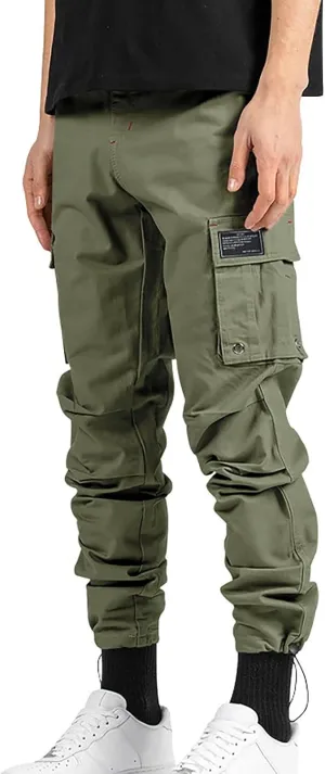 Mens Flexcamo Tactical Waterproof Pant for Men Relaxed Fit Work Camo Hiking Construction Pants Multi Pockets