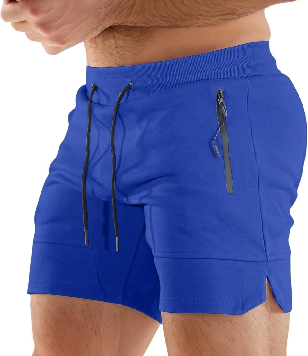 Mens Sweatpants with Pockets Linen Plaid Beach Slim Fit Body Business Shorts Outfits Regular Fit Resort Wear Big and