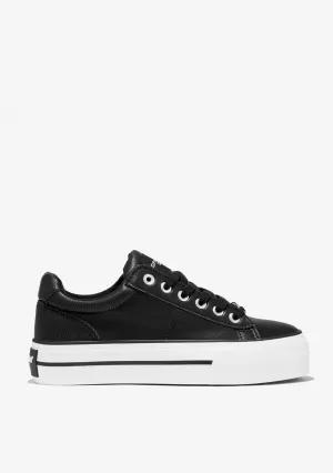 One Way Basic Low Black