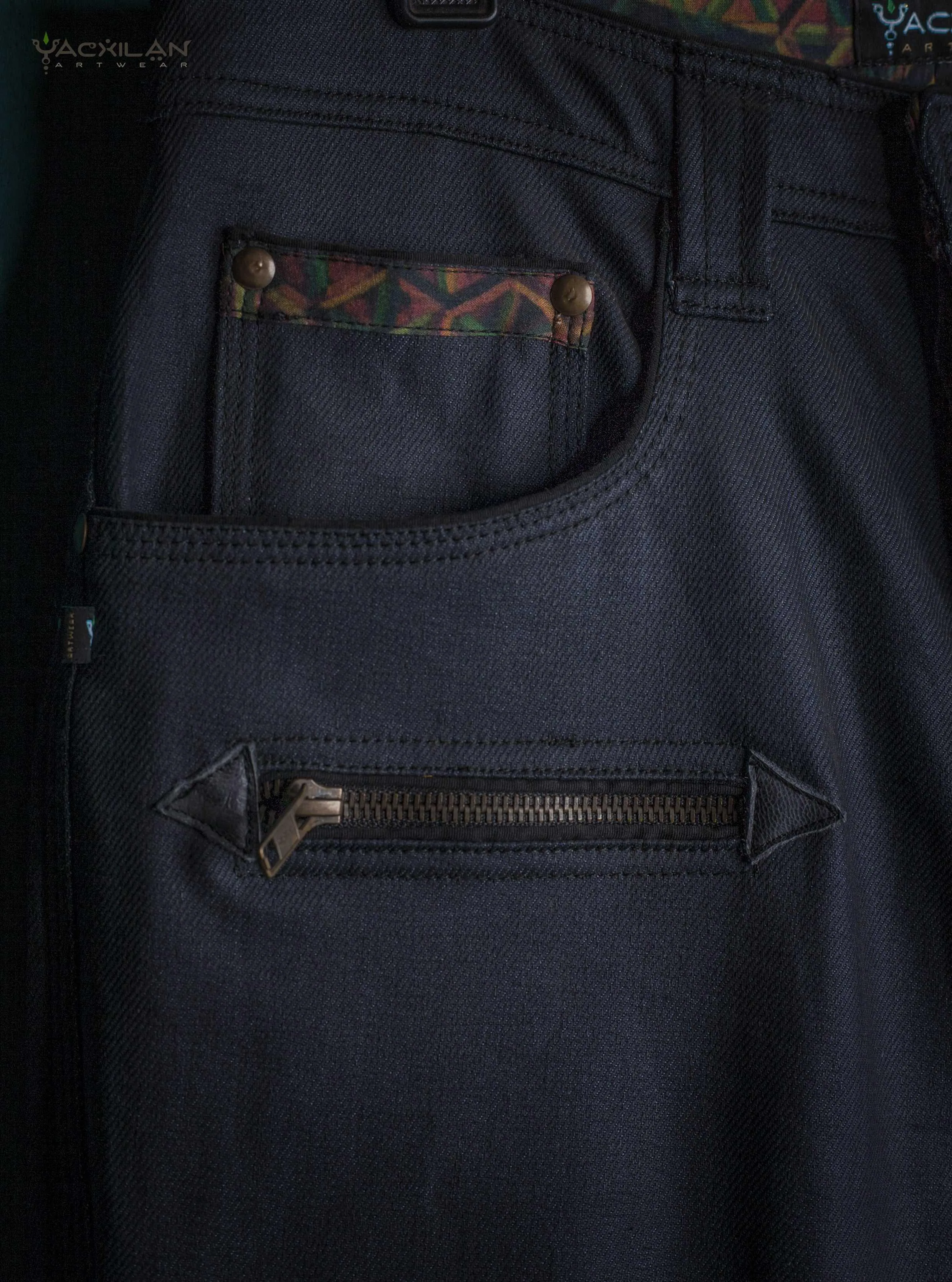 Pants Men - NEW BLACK WAXED DENIM