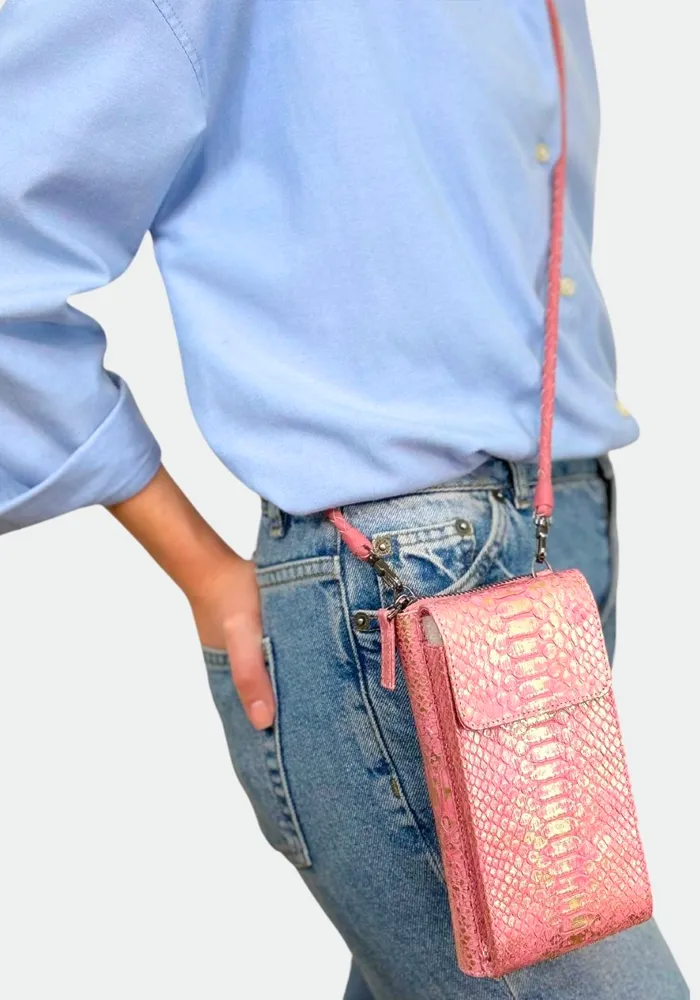 Pochette Meghan Baby Doll Anse Cuir