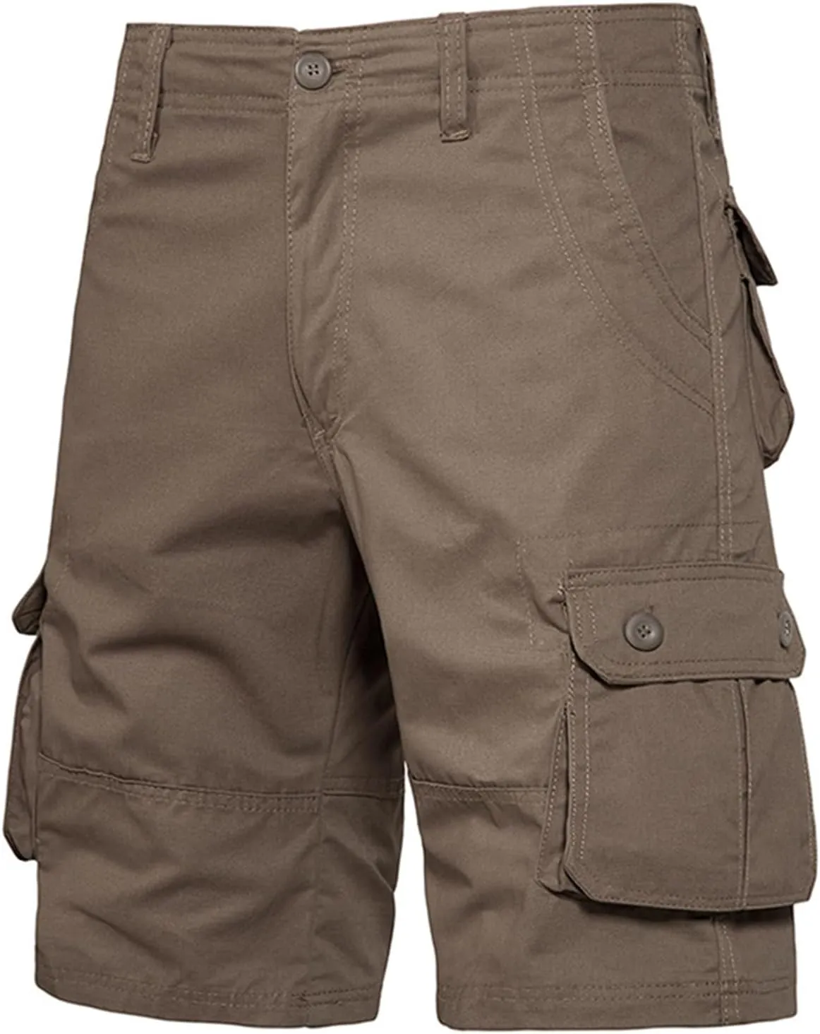 Quick Dry Hiking Shorts Men's Cargo Casual Outdoor Tactical Bermuda Shorts Lightweight Summer Short with Side Pockets