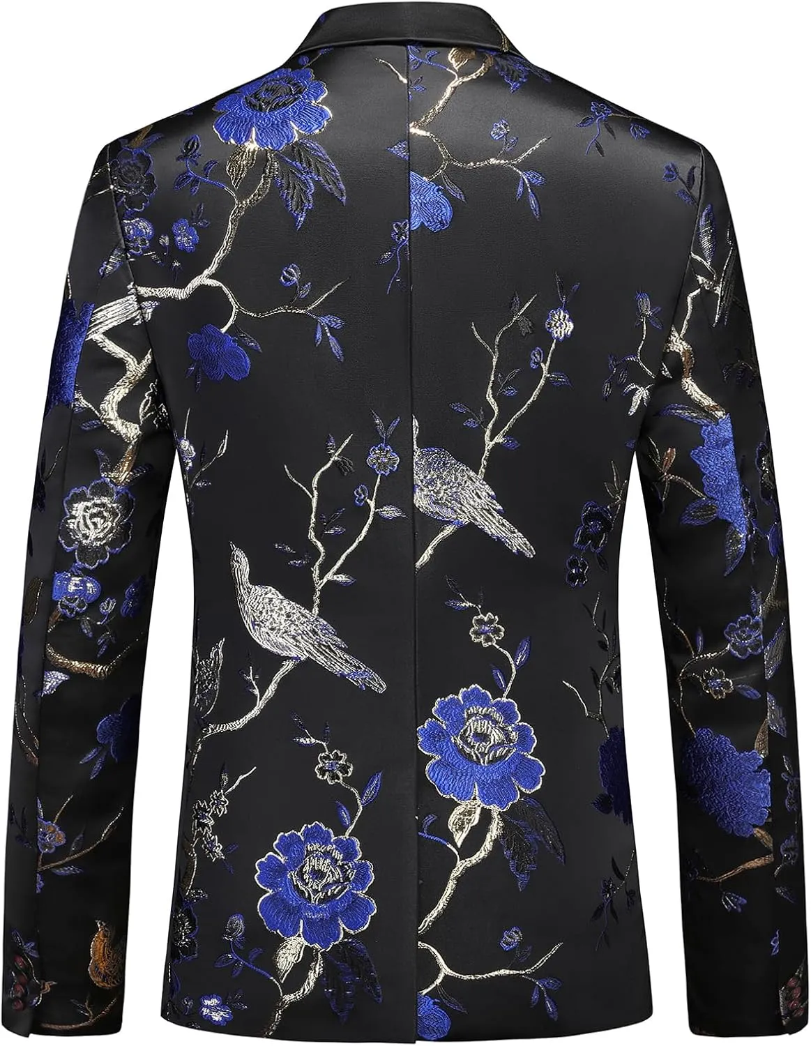 Rogers & Morris Blazer for Men Casual Slim fit Suit Jacket Dress Party Floral Men's Sport Coat Chaqueta de Traje para Hombre