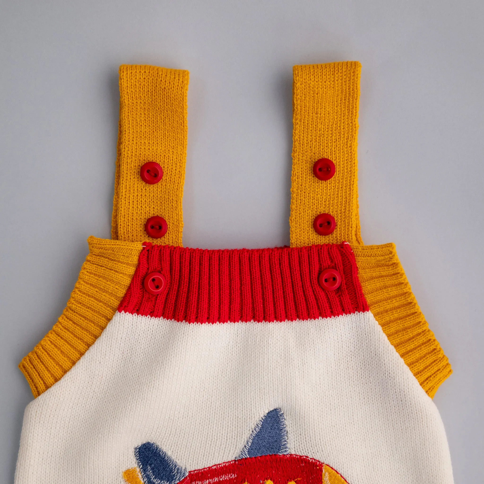 Romper Tricot Bordado Avião - Bebê e Infantil