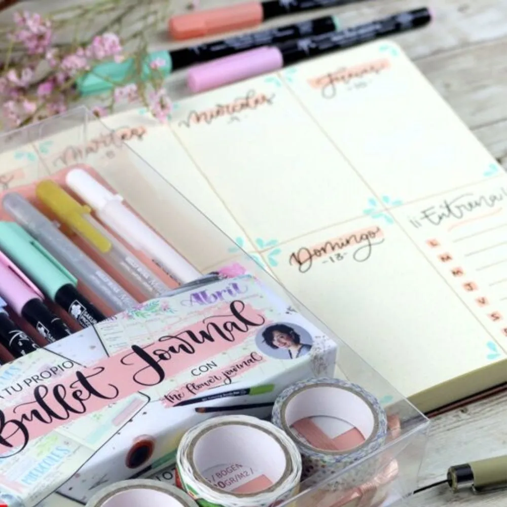 Set Bullet Journal Verde Talens