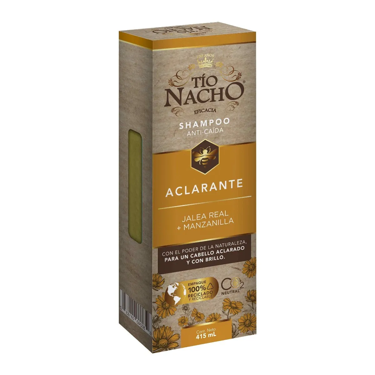 Shampoo Tio Nacho Manzanilla Tarro x415 ml