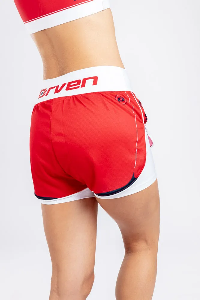 Short Square Rojo
