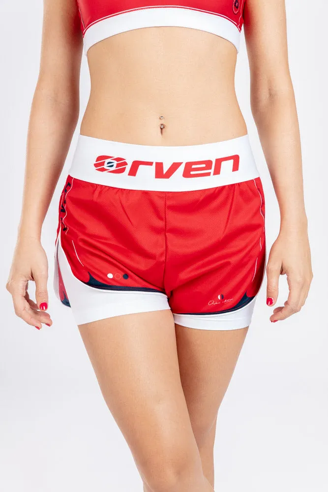 Short Square Rojo