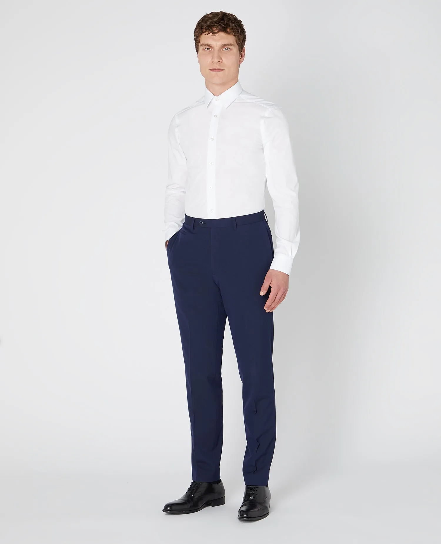 Slim Fit Cotton-Blend Shirt